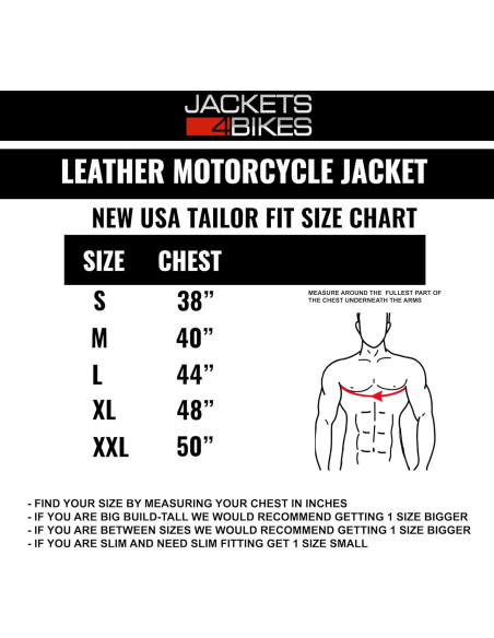 Chaqueta de Moto Jackets 4 Bikes Mljp1008 Negro XL Cuero Premium Chaqueta de Moto Jackets 4 Bikes Mljp1008 Negro XL Cuero Premium