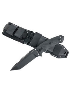 Cuchillo de Combate Hogue EX-F01 Tanto 5.5" Acero A2 Negro
