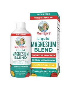 Suplemento Líquido de Magnesio MaryRuth's 850 g | Salud Ósea y Cognitiva