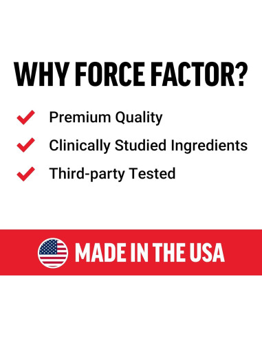 Cápsulas de Zinc L-Carnosina Force Factor 120 Unidades Vegano