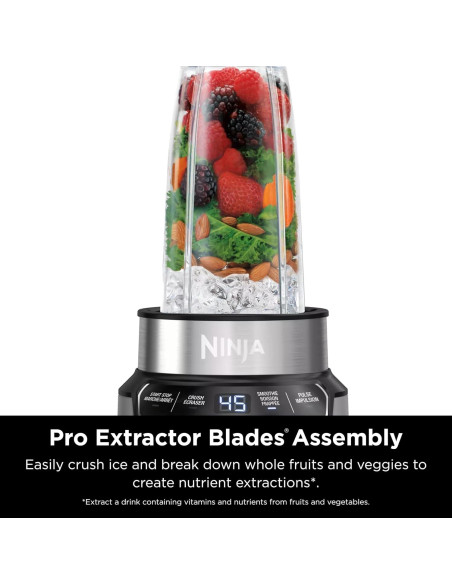 Licuadora Ninja Nutri Pro BN401 1000W 710ml para Batidos Licuadora Ninja Nutri Pro BN401 1000W 710ml para Batidos