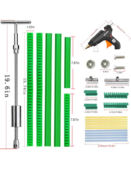 Kit de Reparación de Abolladuras TUOSHUNGE DBG02 - Extractor T-Bar Kit de Reparación de Abolladuras TUOSHUNGE DBG02 - Extractor T-Bar