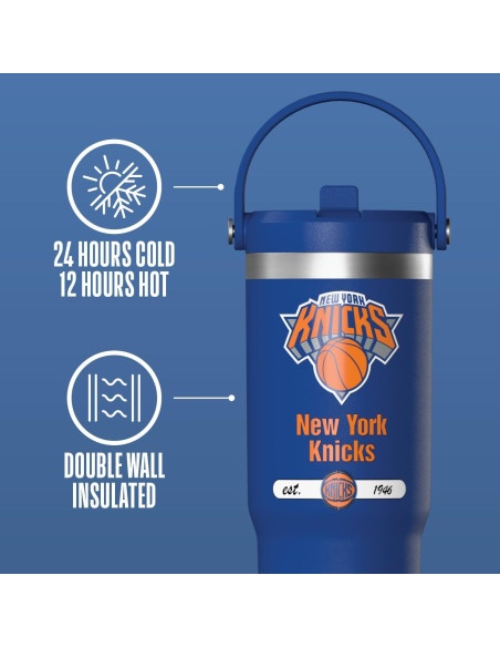 Taza Hydrapeak Nomad 32 oz New York Knicks Aislada Taza Hydrapeak Nomad 32 oz New York Knicks Aislada