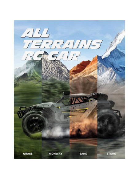 Coche RC Tecnock 4WD 1.45kg 20km/h LED Recargable Coche RC Tecnock 4WD 1.45kg 20km/h LED Recargable