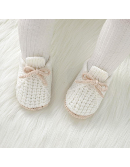 Botas de Bebé Tejidas LAWKUL 0-3 Meses Ultra Suaves Botas de Bebé Tejidas LAWKUL 0-3 Meses Ultra Suaves