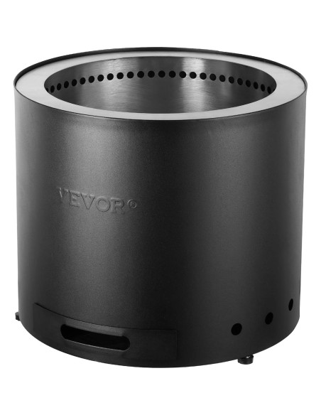 Horno de Fuego Sin Humo VEVOR 38 cm Acero Inoxidable Horno de Fuego Sin Humo VEVOR 38 cm Acero Inoxidable