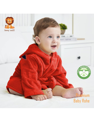 Bata de Peluche para Bebé Unisex Sunny zzzZZ - 2 Paquete