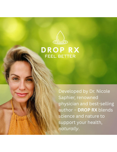 Gotas Calmantes DropRx por Dr. Nicole Saphier 59.15 ml Gotas Calmantes DropRx por Dr. Nicole Saphier 59.15 ml