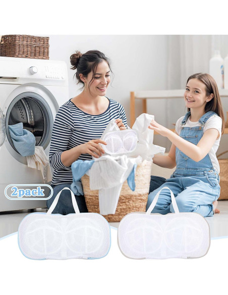 Bolsas de Lavado para Sujetadores Thinp 2 Pcs 30x20cm Bolsas de Lavado para Sujetadores Thinp 2 Pcs 30x20cm