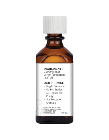 Aceite Esencial de Hoja de Canela Aura Cacia 59 ml