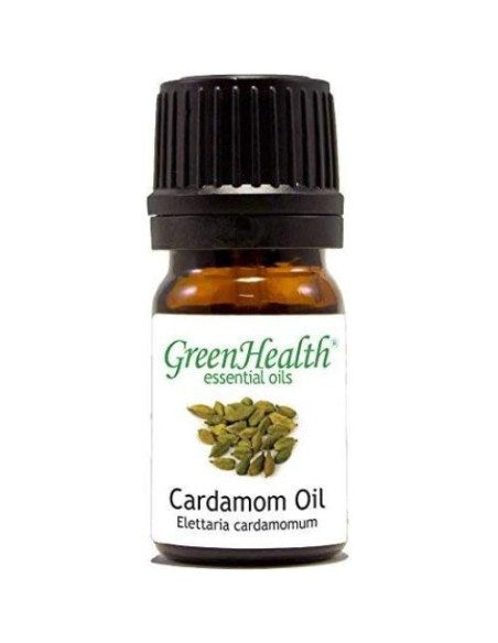 Aceite Esencial de Cardamomo GreenHealth 5 ml - 100% Puro Aceite Esencial de Cardamomo GreenHealth 5 ml - 100% Puro