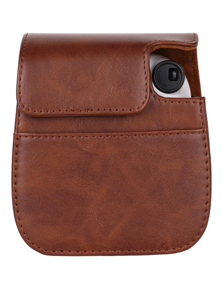 Funda Protectora Frankmate para Fujifilm Instax Mini 12 11 9 - Marrón Funda Protectora Frankmate para Fujifilm Instax Mini 12 11 9 - Marrón