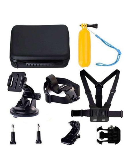 Kit de Accesorios para Cámara de Acción Navitech 9 en 1 Kit de Accesorios para Cámara de Acción Navitech 9 en 1