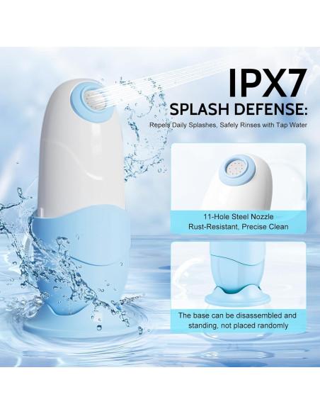 Bidet Portátil Xquyk Mini Recargable USB-C 5.8x16cm Azul Bidet Portátil Xquyk Mini Recargable USB-C 5.8x16cm Azul
