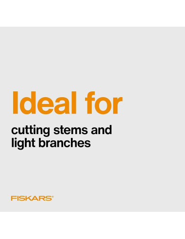 Tijeras de podar Fiskars SoftGrip Bypass, acero, 1.6 cm