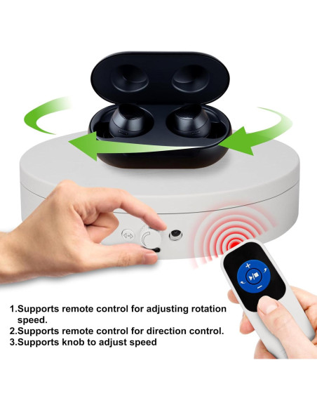 Giradiscos Eléctrico ComXim 15 cm Control Remoto 5 kg Giradiscos Eléctrico ComXim 15 cm Control Remoto 5 kg