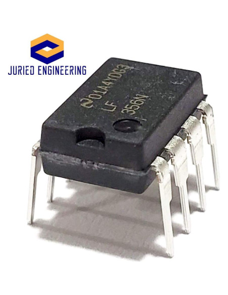 Amplificador Operacional LF356N JFET DIP-8 - Paquete de 5 Amplificador Operacional LF356N JFET DIP-8 - Paquete de 5