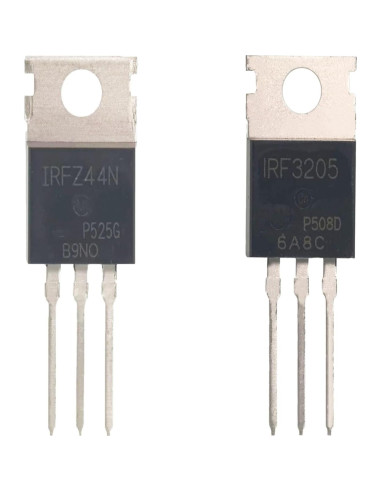 Kit 50 Transistores MOSFET VIBICCK IRFZ44N IRF510N y más