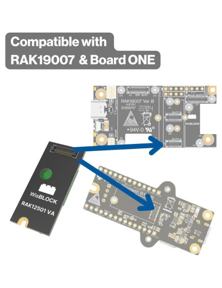Módulo GNSS RAKwireless RAK12501 con Antena GPS, 10x23mm Módulo GNSS RAKwireless RAK12501 con Antena GPS, 10x23mm