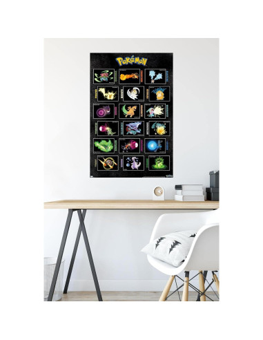Póster de Pared Pokémon Trends International 86.4x56.8 cm Premium