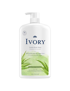 Jabón Corporal Suave Ivory 1.04L Aloe Vera - Sin Colorantes