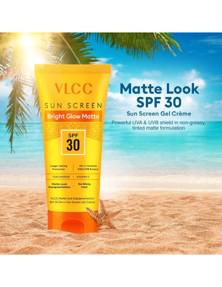 Gel Crema Solar Matificante VLCC SPF 30 50g - Despigmentante Gel Crema Solar Matificante VLCC SPF 30 50g - Despigmentante