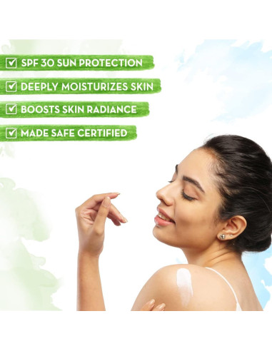 Loción Corporal Solar Mamaearth Vitamina C SPF 30 300ml