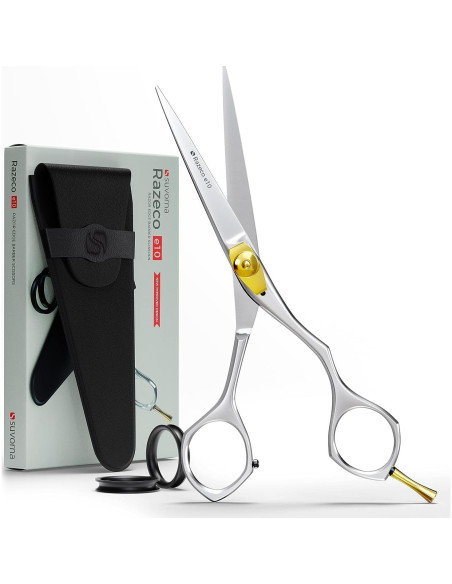 Tijeras de Corte de Cabello Suvorna 6.5" (16.51 cm) Profesionales Tijeras de Corte de Cabello Suvorna 6.5" (16.51 cm) Profesionales