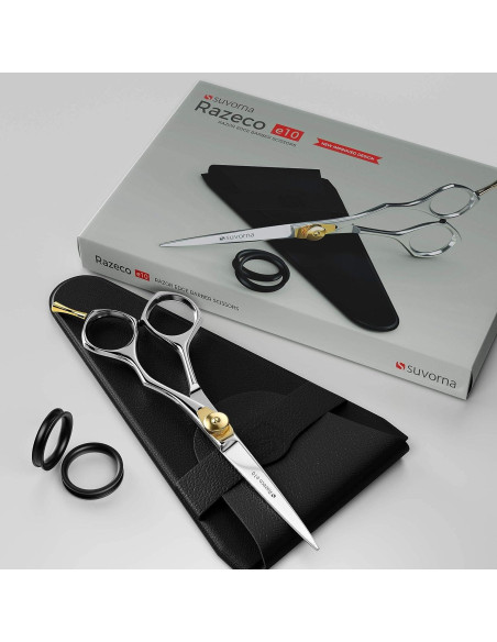 Tijeras de Corte de Cabello Suvorna 6.5" (16.51 cm) Profesionales Tijeras de Corte de Cabello Suvorna 6.5" (16.51 cm) Profesionales
