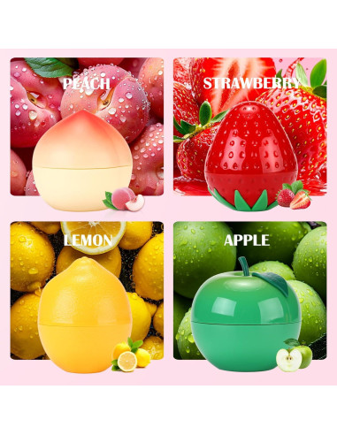 Juego de Crema de Manos Hidratante 4 Piezas Minfei