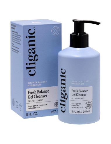 Gel Limpiador Facial Cliganic 283.5g - Hidratante y Suave