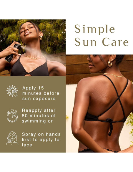 Protector Solar Black Girl SPF 30 Spray Hidratante 142g Protector Solar Black Girl SPF 30 Spray Hidratante 142g