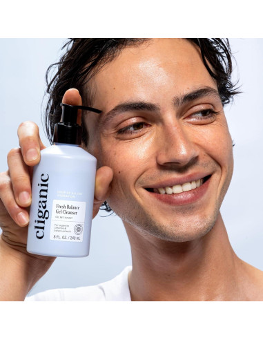 Gel Limpiador Facial Cliganic 283.5g - Hidratante y Suave
