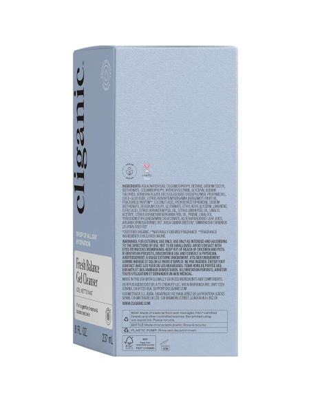 Gel Limpiador Facial Cliganic 283.5g - Hidratante y Suave Gel Limpiador Facial Cliganic 283.5g - Hidratante y Suave