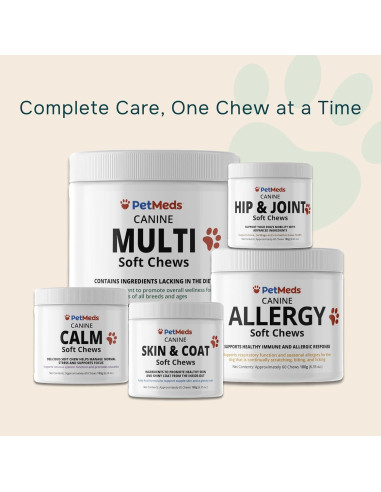 Suplemento Multivitamínico PetMeds para Perros 60 Masticables