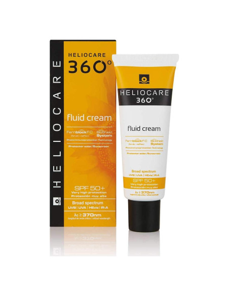 Heliocare 360 Crema Fluida SPF50+ 50ml - Protector Solar Facial Hidratante Heliocare 360 Crema Fluida SPF50+ 50ml - Protector Solar Facial Hidratante