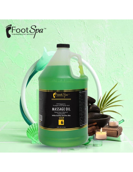 Aceite de Masaje para Pies Chemco 3.78L Eucalipto y Menta Aceite de Masaje para Pies Chemco 3.78L Eucalipto y Menta