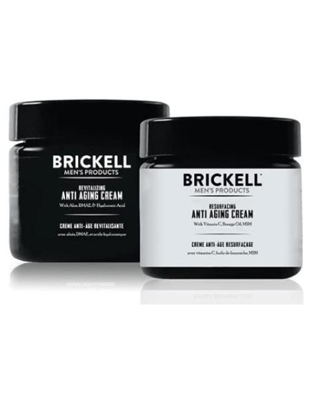Rutina de Crema Anti Envejecimiento Brickell para Hombres - Set Regalo Rutina de Crema Anti Envejecimiento Brickell para Hombres - Set Regalo