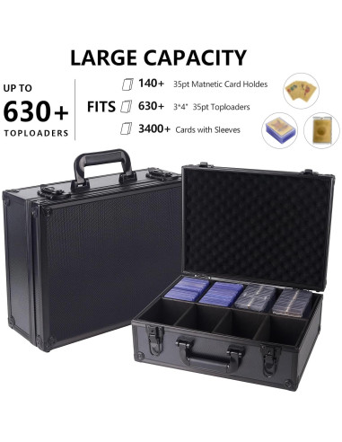 Caja de Almacenamiento KAGSWAMO para Tarjetas de Comercio 19L