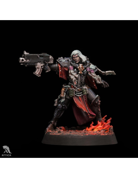 Miniatura Pintada Hermana Tariana Palos Adepta Sororitas Miniatura Pintada Hermana Tariana Palos Adepta Sororitas