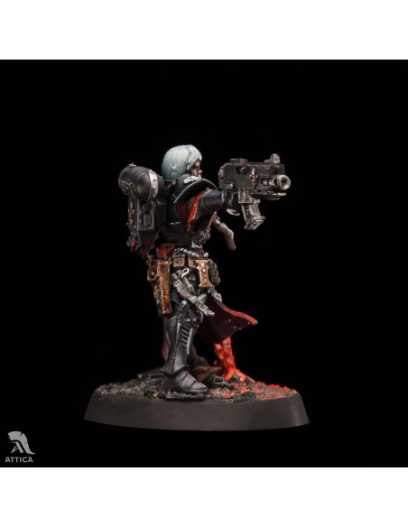 Miniatura Pintada Hermana Tariana Palos Adepta Sororitas Miniatura Pintada Hermana Tariana Palos Adepta Sororitas