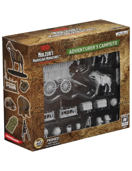 Miniaturas D&D WizKids Campamento del Aventurero 249g Miniaturas D&D WizKids Campamento del Aventurero 249g
