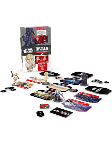 Juego de Mesa Star Wars Rivales con Expansiones - 3 Piezas