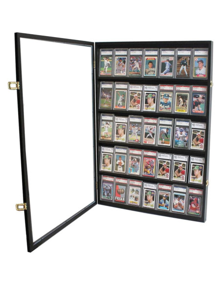 Estuche de exhibición para tarjetas deportivas Display Gifts SPC05 - Acabado negro Estuche de exhibición para tarjetas deportivas Display Gifts SPC05 - Acabado negro