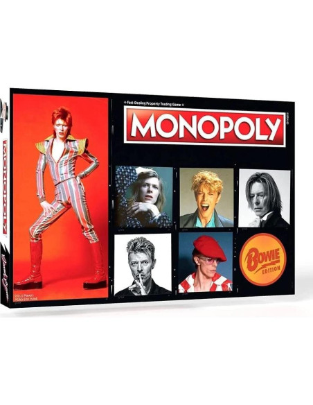 Monopoly David Bowie Edición Coleccionista Juego de Mesa Monopoly David Bowie Edición Coleccionista Juego de Mesa