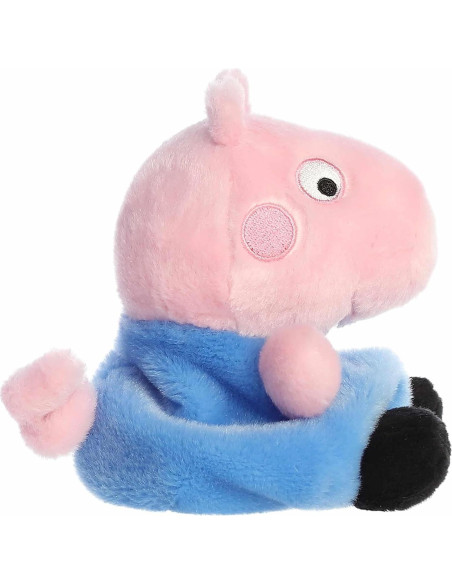 Peluche George Pig Aurora 10 cm - Palm Pals Rosa Peluche George Pig Aurora 10 cm - Palm Pals Rosa
