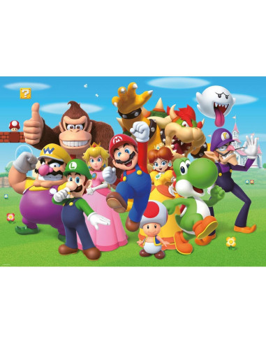 Rompecabezas Ravensburger Super Mario 1000 Piezas 70x50cm