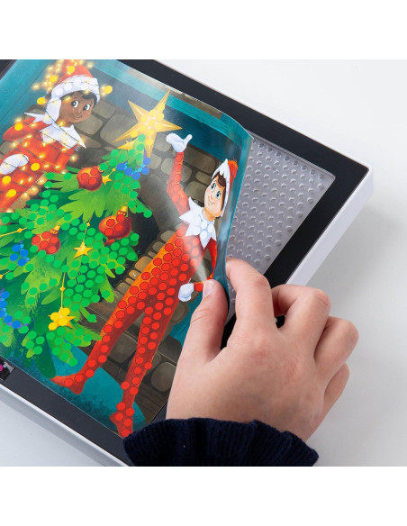 Lite Brite ColorPOP Elfo en el Estante - 6 Plantillas Creativas Lite Brite ColorPOP Elfo en el Estante - 6 Plantillas Creativas