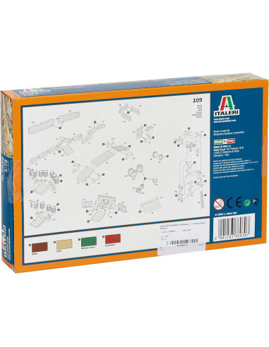 Kit de Modelo Militar Italeri 1:72 Accesorios de Batalla