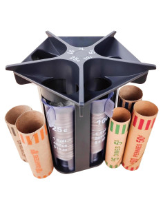 Contador de Monedas CO5IN1 con Tubo Clasificador 5-en-1